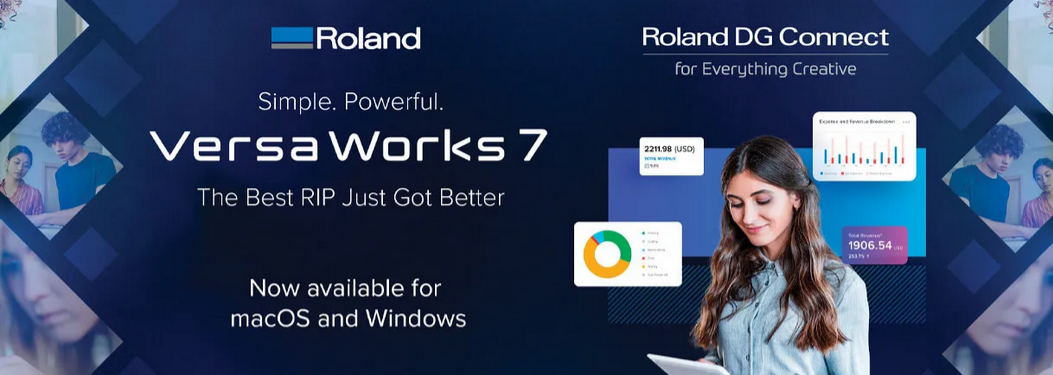 Nya VersaWorks 7 Roland Connect